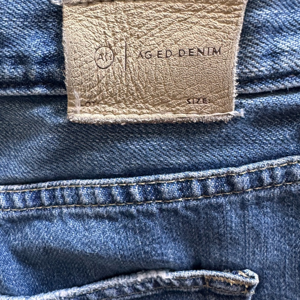 Ag Adriano Goldschmied Classic Blue Denim Jeans